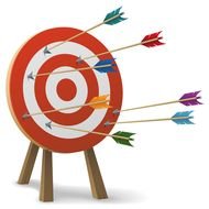 Missed Bullseye drawing