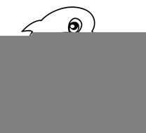 海豚 简笔画 线条 动漫动画 设计 图片大全 高清图片