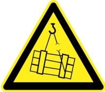 Crane Hazard, Warning Sign