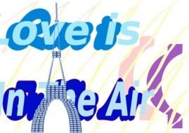 Love Is In The Air, banner
