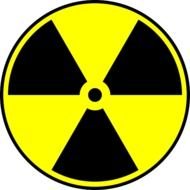 Nuclear Atomic Radiation Warning Symbol Danger
