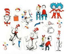 Dr Seuss Characters Cat In The Hat