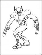 Printable Images Wolverine Coloring Pages All About Free