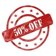clipart with 50 percent