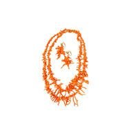 Branch Coral Necklace And Earrings At 1stdibs