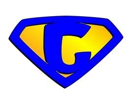 Colorful Baby Superhero clipart