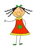 Drawing of Little Doll