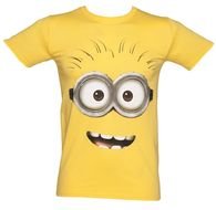 Yellow t-shirt with the cute minion clipart