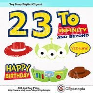 Toy Story Digital Diy Party Printables