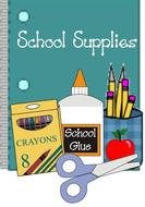 Back To School Supplies Anthony Cobbs clipart