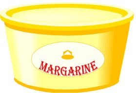 Do You Knowthe Difference Between Margarine & Butter Awea1 clipart