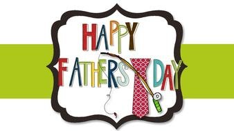 clipart of the happy fathers day greeting card