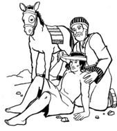 Good Samaritan Coloring Page Shared By Sermon4kids
