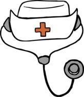 Nurse Hat Book Covers