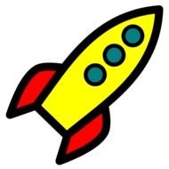 Clip Art of Rocket