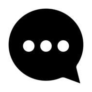 Thinking Bubble Icon Chat Working