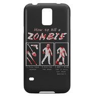 How To Kill A Zombie Art Print Samsung Galaxy Note 3 Plastic Case