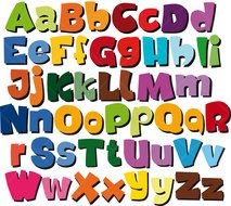 clipart english alphabet