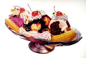 Banana Split drawing