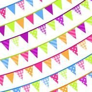 Bunting Digital Scrapbooking By Stripedelephants $460
