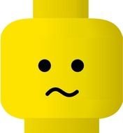Lego Smiley Sick Svg Vector