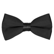 Clipart of standard Black Satin Bow