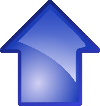Arrow Blue Up At Clkercom Vector Online Royalty