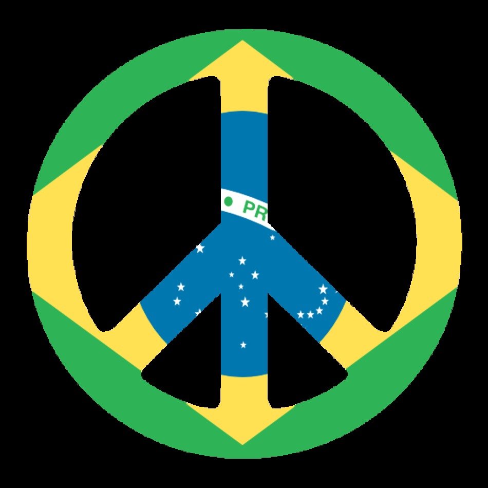 Sign peace drawing