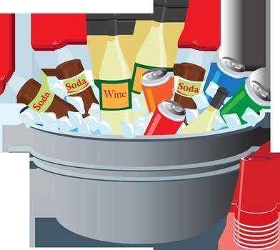 Clip Art Of A Tub Drinks Panda Free Images