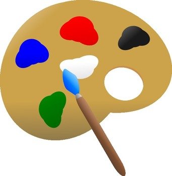 Paint Palette At Clkercom Vector Online Royalty