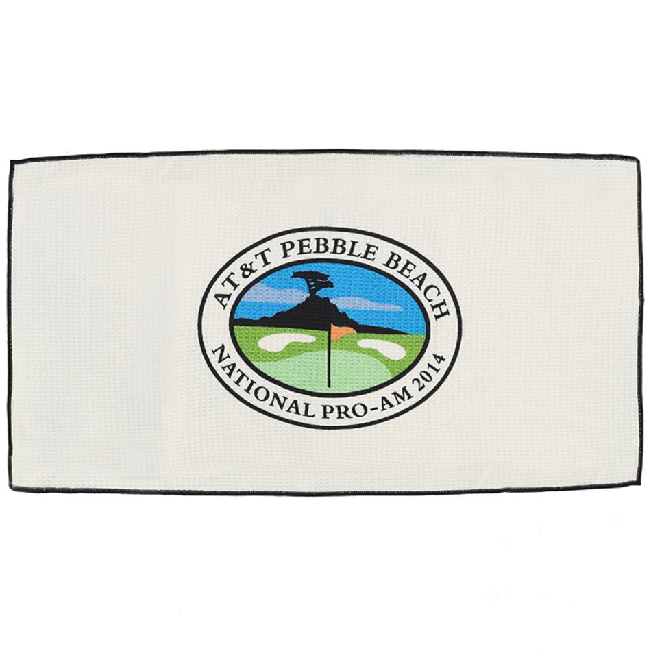 2014 At&t Pebble Beach National Pro Am Microfiber Golf Towel 1126450