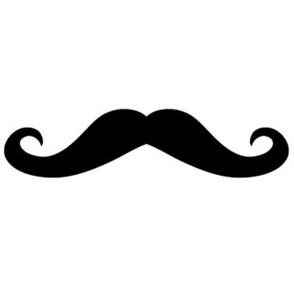 No 1 Photo Booth Prop Z Mustache
