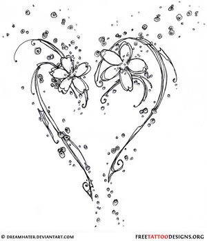 Heart Tattoos With Names In Them