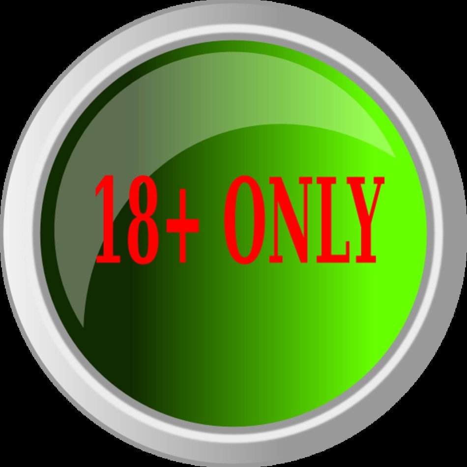 Eighteen Plus Button At Clkercom Vector Online