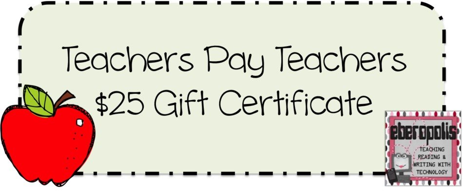 25 Gift Card Teachers drawing