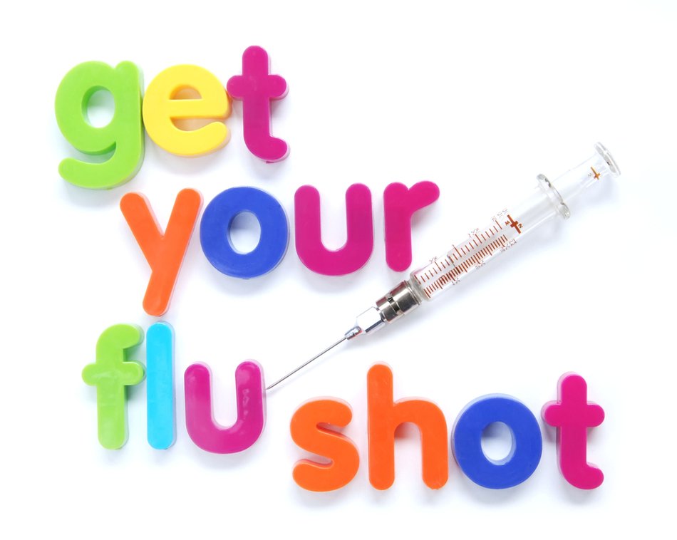 Get Your Flu shot drawing