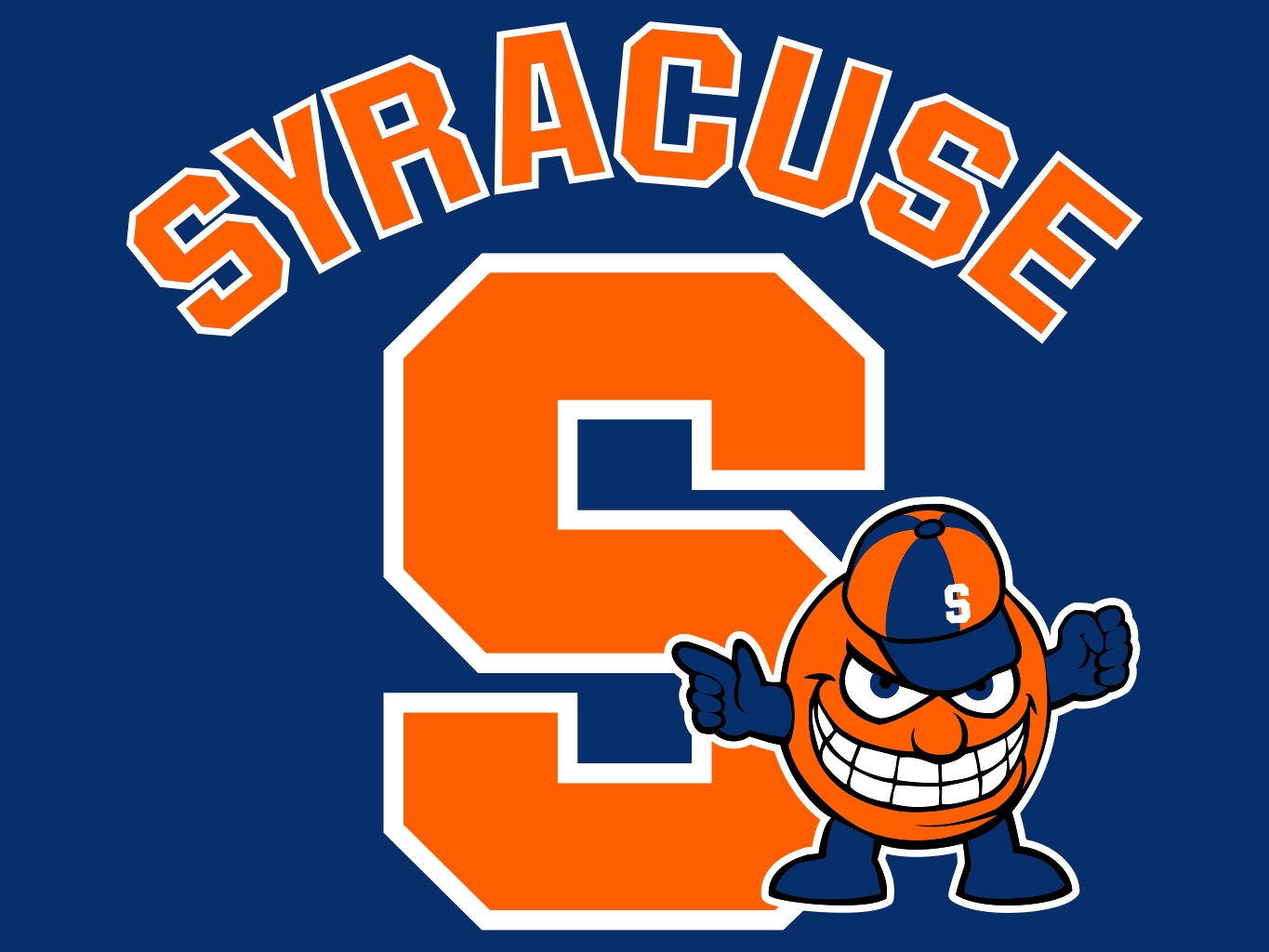 Syracuse Ncaa Team Logo And Mascot Free Image Download