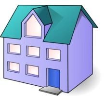Home House Building Residence Vector