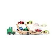 Car Carrier Truck & Cars Wooden Toy Set
