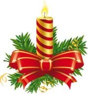 Download Png Image Christmas Candle