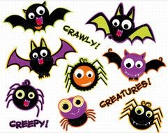 cute Haloween Vampire drawing