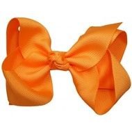 Home &gt Hair Accessories Bows School Bow Marigold