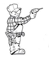 man with screwdriver
