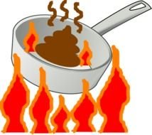 The Hot Skillet At Clkercom Vector Online