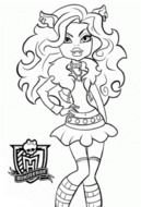 Monster High Draculaura drawing