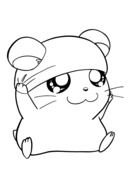 drawn hero from Hamtaro