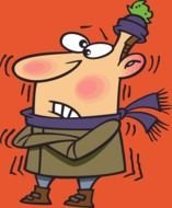 drawn frozen cartoon man