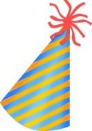 hat for the holiday as a picture for clipart