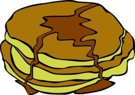 stack of Pancakes, drawing