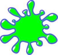 Paint Splatter Http wwwclkercom clipart Green 1html